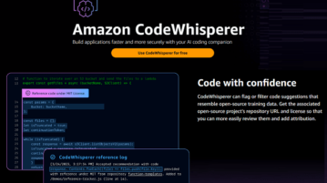 Free GitHub Copilot Alternative by AWS to Generate Code
