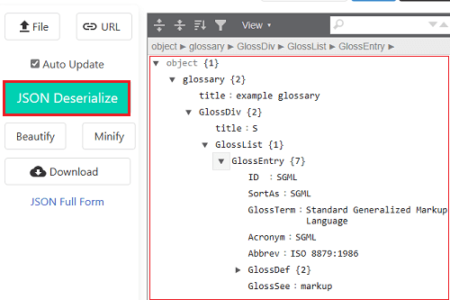 How to Deserialize JSON Data Online for Free?