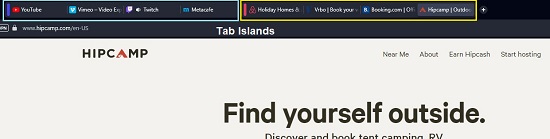 Tab Islands