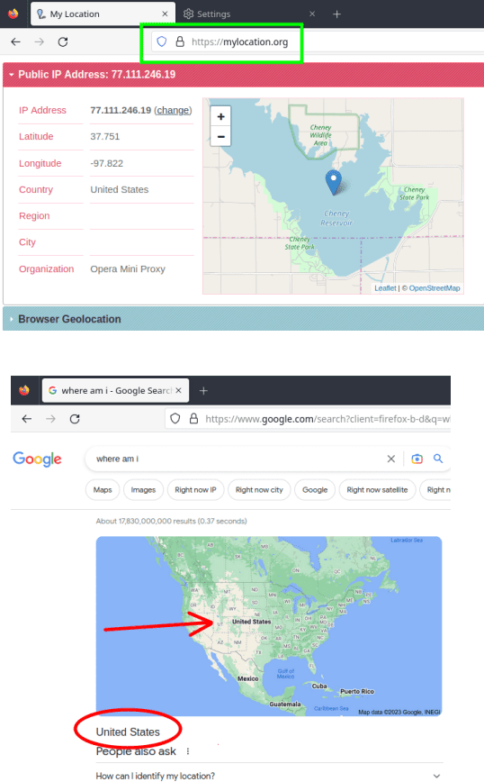 Opera Proxy Working