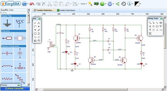 EasyEDA Schematic