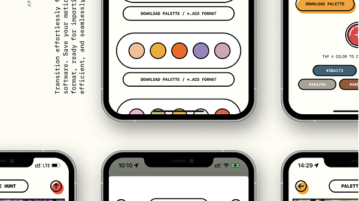 Extract Color Palette from Photos with this iPhone App