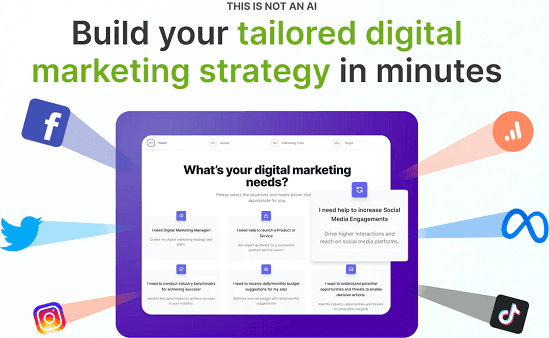 Free Digital Marketing Strategy Finder and Creator Platform