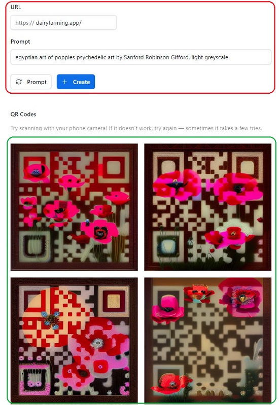 QR codes from Quirky 