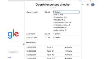 Track OpenAI Expenses in 1 Click with this Chrome Extension