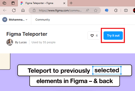 Try Figma Teleporter