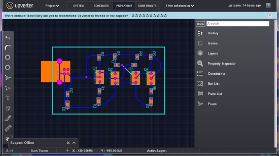 Upverter PCB