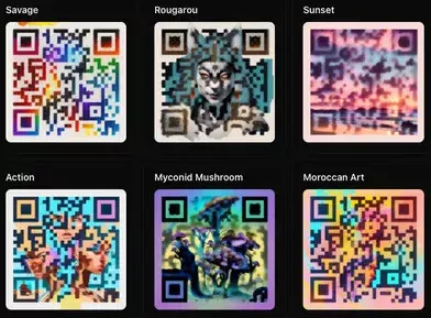 Create QR Codes with Avatars, Generative Artwork