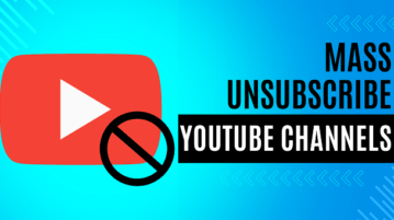 How to Unsubscribe from all YouTube Channels at Once