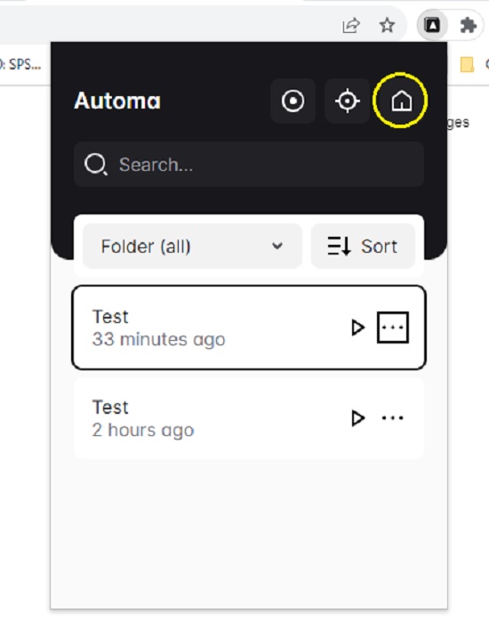 Launch dashboard