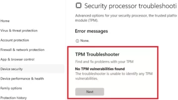 Troubleshoot and Reset TPM on Windows 11