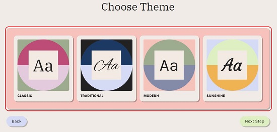 Choose Theme
