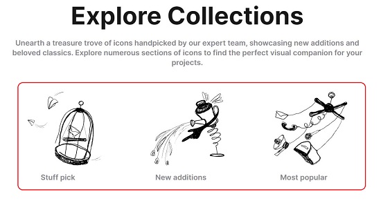 Explore collections
