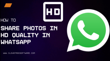 Send HD Photos on WhatsApp without Losing Quality