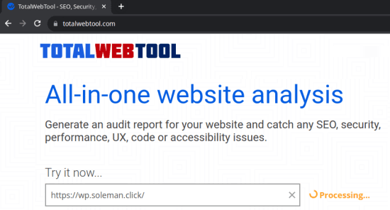 TotalWebTool Star Scan