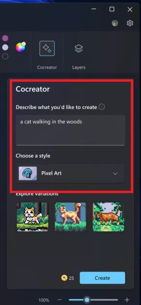 CoCreator Text Prompt