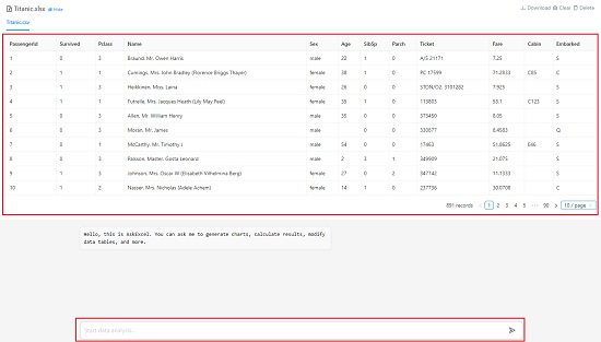 Excel file uploaded