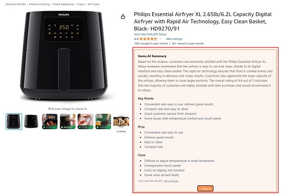 Philips Airfryer Expanded