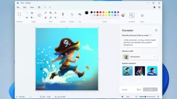 Generate Images with Dall-E on Windows 11 using MS Paint CoCreator