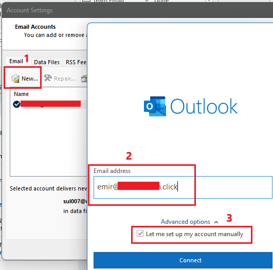 Setup Lark Mail in Outlook