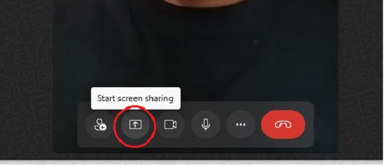 Start Screen Sharing Web