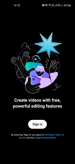 YouTube Create Getting Started