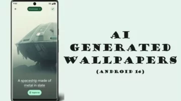 How to use Generated Wallpapers using AI in Android 14