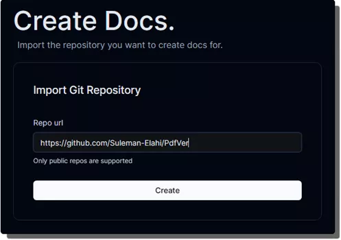 Import a GitHub Repository