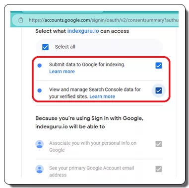 IndexGuru Sign Up