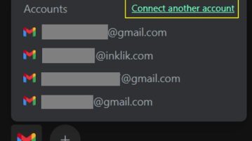 Connect another account