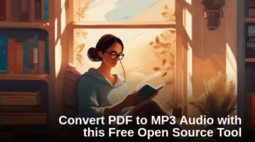 Convert PDF to MP3 Audio with this Free Open Source Tool: PDFNarrator