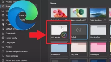 How to Set Custom Color Theme in Microsoft Edge