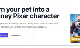 Free Disney Pixar Theme Based Poster Generator Using AI