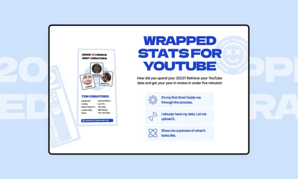 Generate Your 2023 YouTube Wrapped with this Free Tool