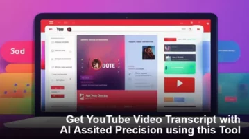 Get YouTube Video Transcript with AI Assited Precision using this Tool