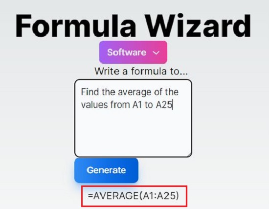 Excel Average