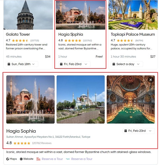 Hagia Sophia details