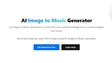 Free AI Image to Music Generator Website