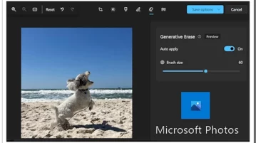 How to Use Microsoft Photos Generative Eraser for Background Fill