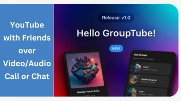 Watch YouTube Videos in Sync with Friends over Video Call: GroupTube