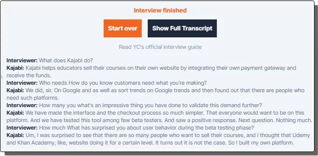YC Mockup Tool Full Transcript